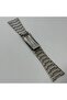 Vintage Steel Watch Band 24mm Gray - 4