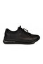 Black Nubuck Rubber Laced Women's Casual Shoes - 2
