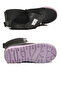 Black Lilac Fleece-Lined Girl's Boots - 5