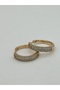 Sirenata Spiral Xuping Women's Steel Hoop Earrings Non-Tarnish Anti-Allergic Rose Gold Color - 3