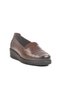 Brown Anatomical Genuine Leather Women's Casual Shoes - 3