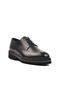 Black Genuine Leather Men's Classic Shoes - 3