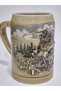 Vintage Tankart Embossed Horse Carriage Nature Figured German Ceramic Beer Cup 14cm 001 - 4