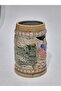 Vintage Tankart Embossed Human and Nature Motif German Ceramic Beer Cup 11.8cm 004 - 4