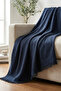 100% Cotton Buldan Handmade B Herringbone Patterned King Size P Tasseled K Sofa Cover 180X300 cm