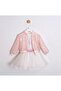 Cumi̇no Pul Sequined Bomper Jacket, Tutu Skirt and T-Shirt 3-Piece Set - 2