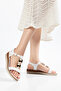D0761 Daily Orthopedic Metal-Accented Women Sandals - 4