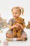 Girls' Floral Print Dress Short Sleeve Relaxed Fit Summer Stylish Kids Dress - 6