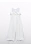 Mayoral Abel Lula Girls' Brighton Evening Dress Jumpsuit White - 2