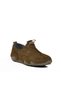 Khaki Genuine Leather Women's Casual Shoes - 3