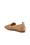 Beige Light Stone Embroidered Women's Ballerinas - 4