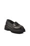 Black Thick Sole Women's Casual Shoes - 4