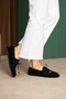 Gaia Suede Soft Sole Comfortable Memory Foam Orthopedic Insole Women's B Ballet Flats Shoes - 5