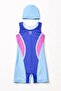 Quick-Dry Swimsuit for Girls with Shorts - 2