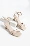 Comfortable Women's Daily and Evening Dress Heels Sandals – Soft Sole Comfortable Design Kadeh Heeled Shoes