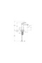 VitrA Minimax Square A4372236 خلاط حوض، أسود مطفي - 2
