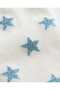 Children's Pantyhose with Glitter Pattern Detail, 3 Pieces, Ecru - 2