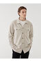 Regular Fit Long Sleeve Men's Shirt Jacket