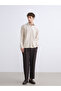 Rmz Gi̇yi̇m Farkiyla Standard Fit Long Sleeve Dobby Men's Shirt - 2