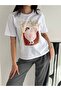 Rooster Printed Short Sleeve T-Shirt - 2