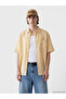 Esvab • Modern & Distinctive Comfortable Fit Short Sleeve Linen Look Men's Shirt - 2