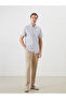 Regular Fit Short Sleeve Plaid Poplin Men's Shirt - 3