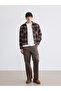Comfortable Fit Plaid Men's Lumberjack Shirt Jacket - 2