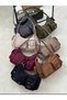 Women's Suede Sport Pocketed Large Bag Cream - 2