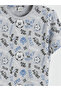 مجموعة ملابس نوم للأولاد مطبوعة بياقة روبا من Shining Store Sparkly Choices - 8