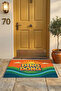 Ding Dong Retro 70S Digital Print Pcs Home Office Workplace Outside Door Mat 45X70Cm