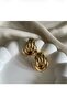 Gold Yellow Vintage Maria Earrings - 2