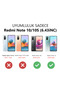 Redmi Note 10 4G/Note 10S Compatible Black Silicone Case with Red Lipstick Pattern, Camera Protection, Shock Absorption - 2