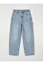 Baggy Fit Women's Jean Pants - 5