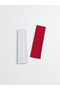 2-Pack Red and White Hair Bandanas Yoga Headband / Hair Clip - 3