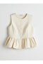 Crew Neck Textured Blouse - 5