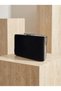 Black Color Imported Luxury K Velvet Chain Metal S Strappy Crystal Stone Women's Evening Dress Bag - 6