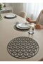 Supla Placemat Felt 34 cm Plate Pan Pot Mat Tableware Service Presentation Fireproof 8 Pieces - 7