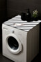 Washing Machine and Dryer Cover Non-Slip Washable Machine Top Protection Pad Decorative Mat - 4