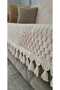 Ultra Soft Plush Non-Slip Sole Tasseled Luxury Sofa Throw Blanket 170 X 210cm - 4