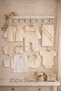 10-Piece Lace-Piece Newborn Baby Girl Hospital Release Set / 10-Piece 100% Cotton Lace-Piece Baby Girl Zibin Set