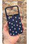 Mi 17 Pro Max Compatible Mini Daisy Patterned Silicone Shock-Absorbing Classic Protected Rubber Case