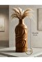 Wavy Decorative Vase Ceramic Stylish Vase Handmade Special Series 24 cm - 4