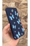 حافظة مطاطية كلاسيكية من السيليكون ماصّ للصدمات متوافقة مع هاتف Honor Magic 8 Lite باللون الأزرق Kelebek منقوش - 3