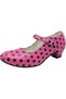 Girl's F Lamé Nko Shoes Dance Sevillanas Girl's Size 23.5-24 - 3