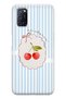 Oppo A52 / A72 / A92 Compatible Ma Cherie Kiraz Patterned Transparent Phone Case