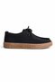 Melinta Black Suede Rubber Sole Women's Loafers Casual Shoes - 5