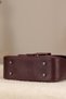 Burgundy Color and Sport Model Leather Bag - Genuine Leather , with Shoulder Strap - 40260 - 5