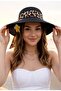 Savana Leopard Ribbon Straw Women's Hat - 2