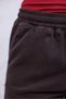 Women's Brown Baggy Linen Pants Elastic Waist Lace-Up Comfortable Wide Leg Summer Pants - 5