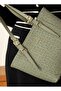 Original Just Polo Women's Patterned Shoulder Bag – Premium Leather-Look , Large Volume, Elegant Design - 5